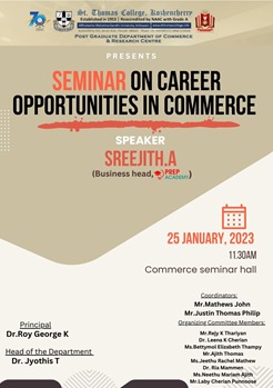 Seminar on Career Opportunities in Commerce